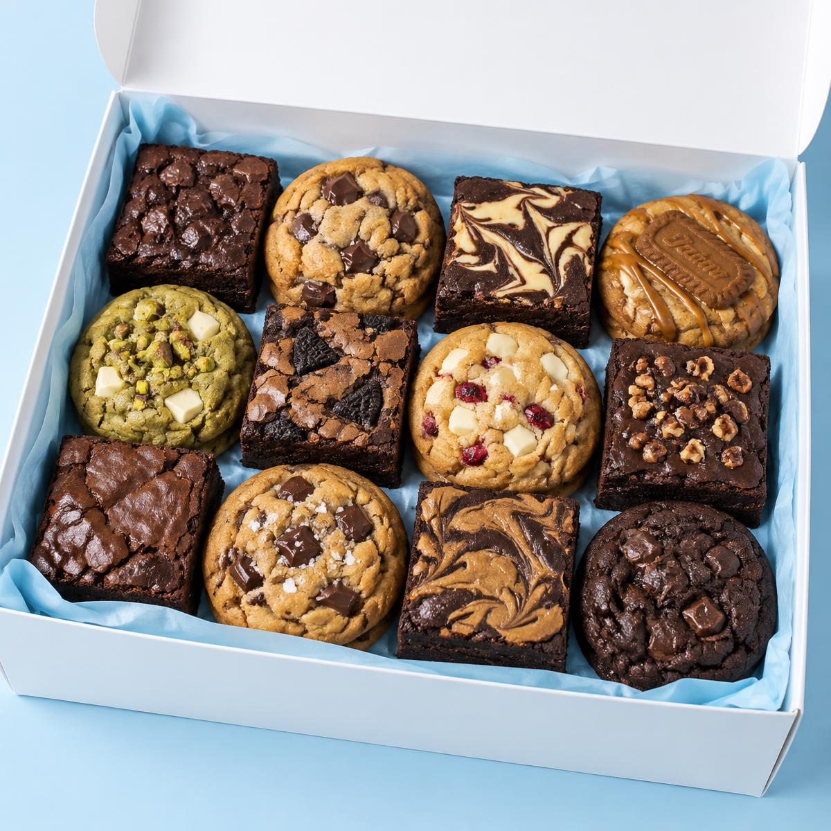 Caja de postres surtidos